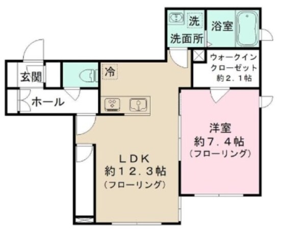 MANOAの物件間取画像